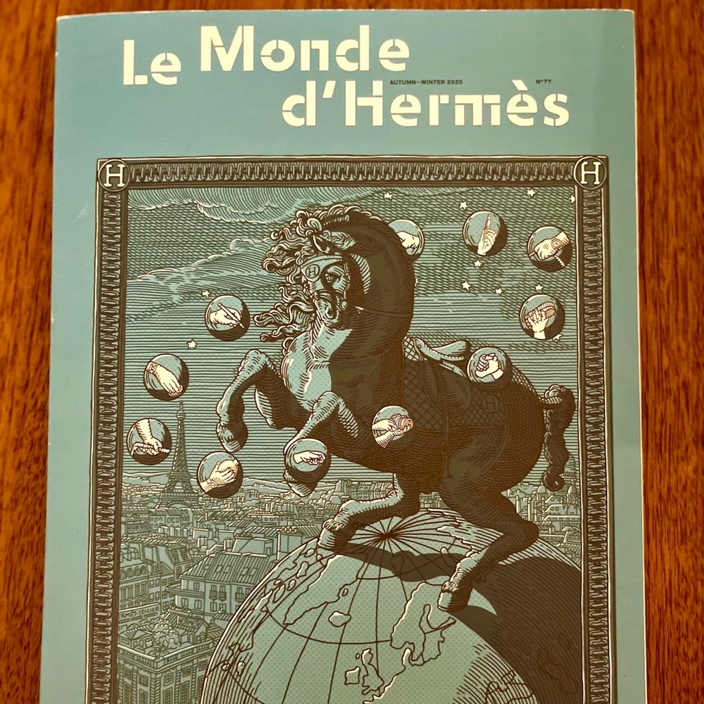 HERMES 2020 Magazine Coffee Table Book Decor